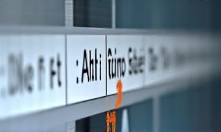 Natural language search interface on a dashboard