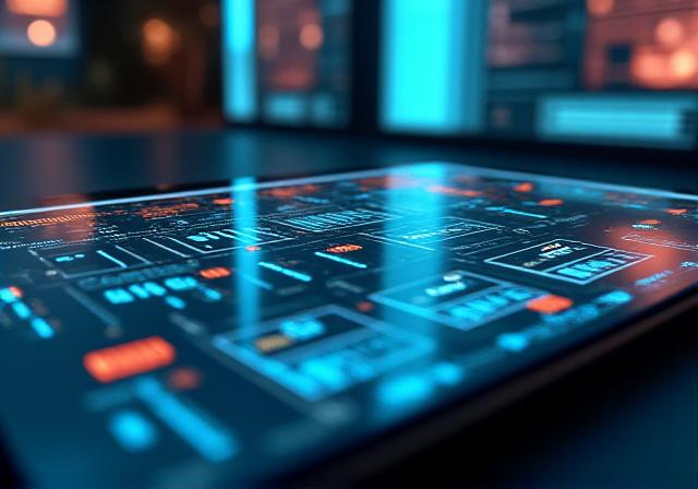 Modern AI Dashboard Interface Mockup